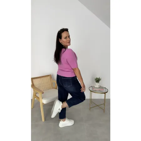Sweter Lisa baby alpaka róż