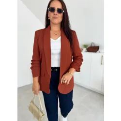 Marynarka Zara cegła