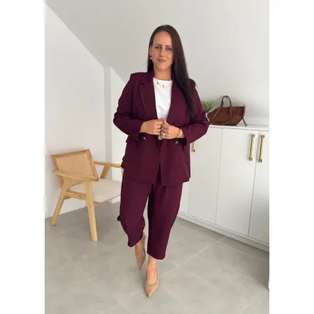 Komplet Margo bordo