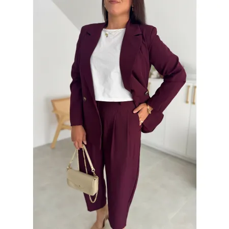 Komplet Margo bordo