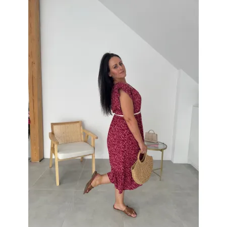 Sukienka Roma bordo