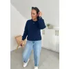 Sweter Marisa granat