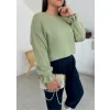 Sweter Cozy pistacja