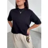 T-shirt Bocca czarny