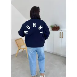 Bluza Mommy granat