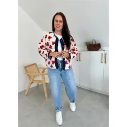 Kurtka Polarowa Moli bez stójki
