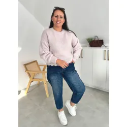 Sweter Lusi puder