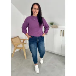 Sweter Marisa fiolet