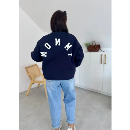Bluza Mommy granat