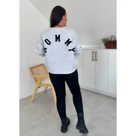 Bluza Mommy szara