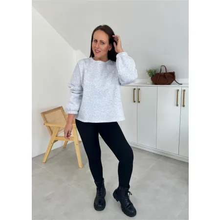 Bluza Mommy szara