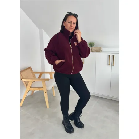 Polar Teddy bordo