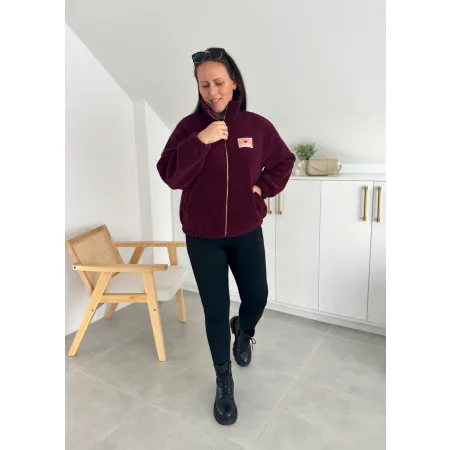 Polar Teddy bordo
