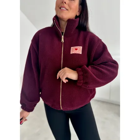 Polar Teddy bordo