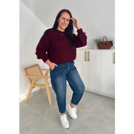 Sweter Lusi bordo