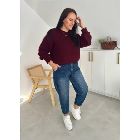 Sweter Lusi bordo