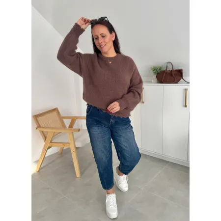 Sweter Lusi czekolada