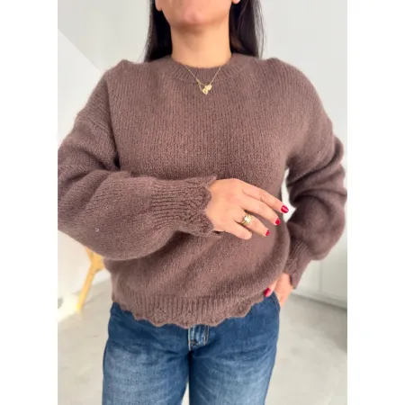Sweter Lusi czekolada