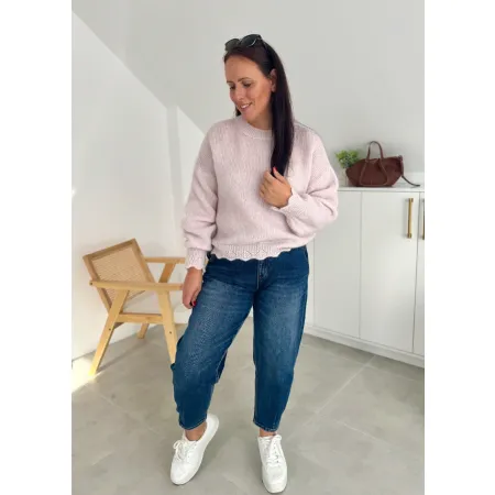Sweter Lusi puder