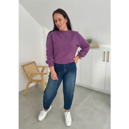 Sweter Marisa fiolet