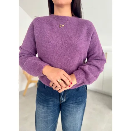 Sweter Marisa fiolet