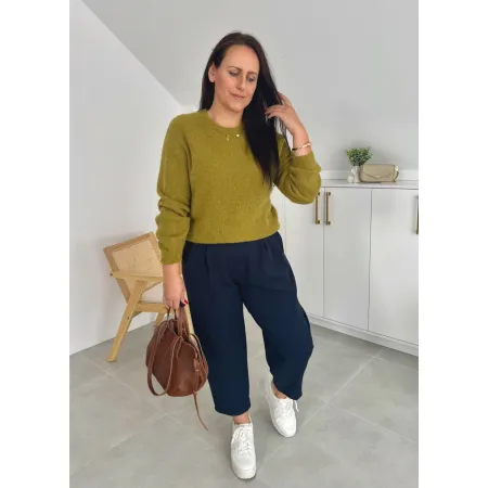 Sweter Marisa groszek