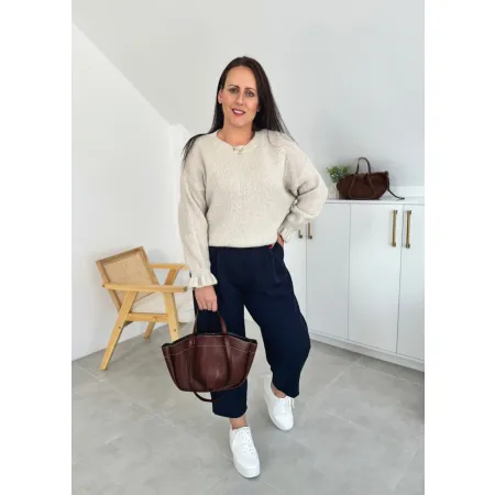 Sweter Cozy beż