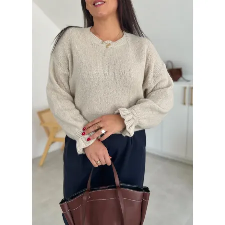 Sweter Cozy beż