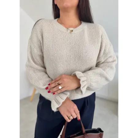 Sweter Cozy beż