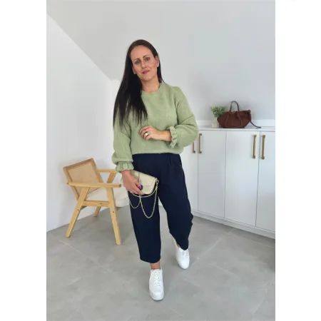 Sweter Cozy pistacja