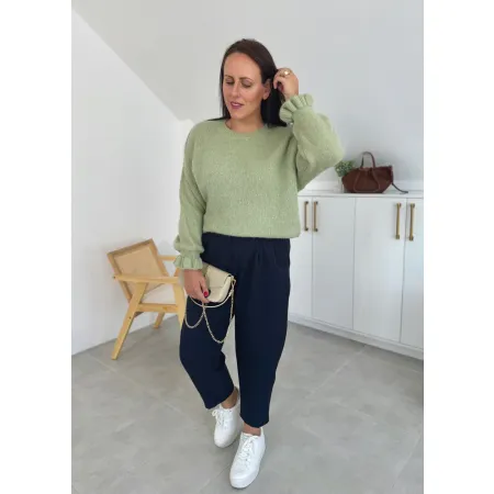 Sweter Cozy pistacja