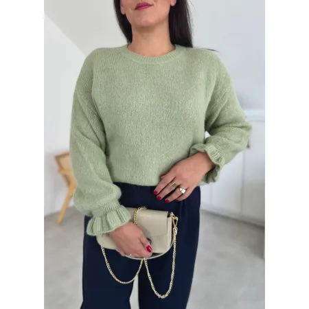 Sweter Cozy pistacja