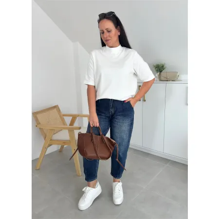 T-shirt Bocca biały