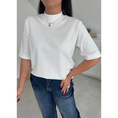 T-shirt Bocca biały